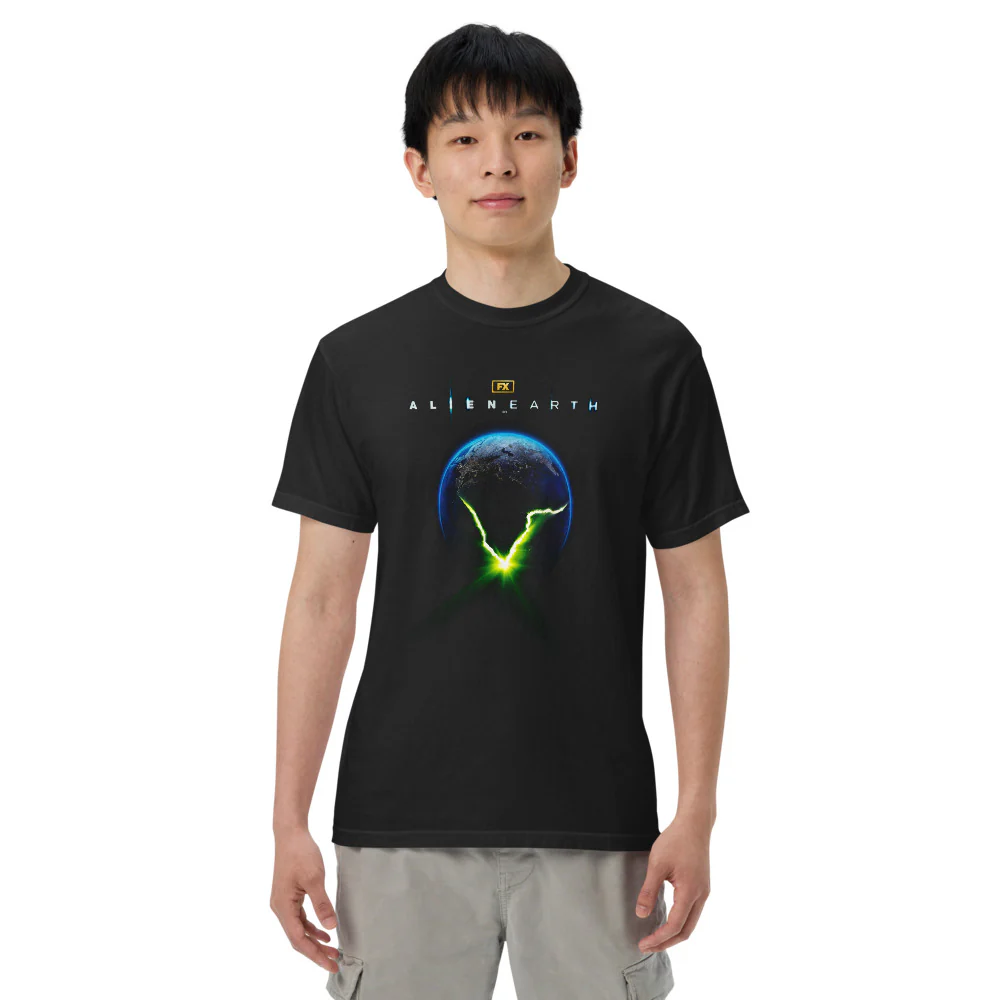 Alien: Earth Cracked Earth T-Shirt - Image 3