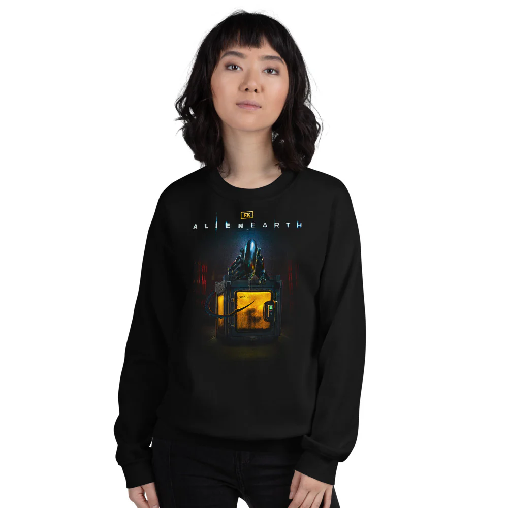 Alien: Earth Crate Fleece Crewneck Sweatshirt - Image 4