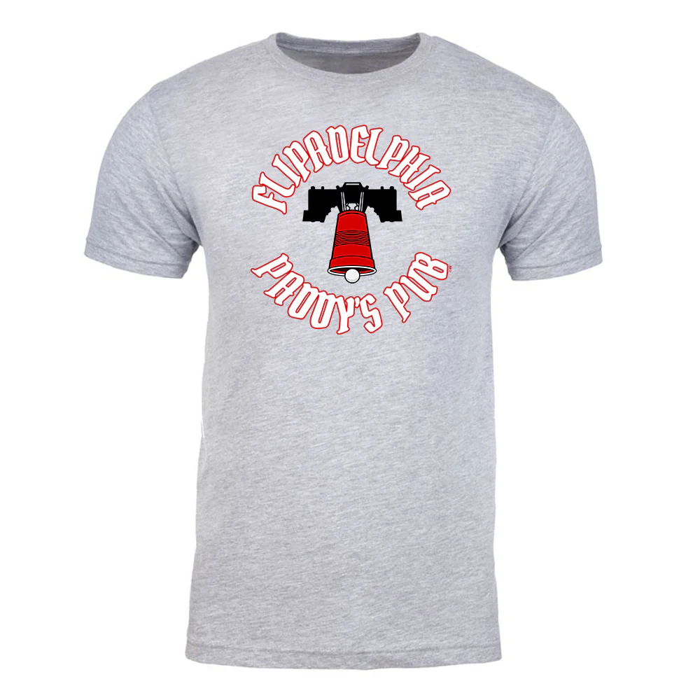 It's Always Sunny in Philadelphia Flipadelphia Adult Short Sleeve T-Shirt