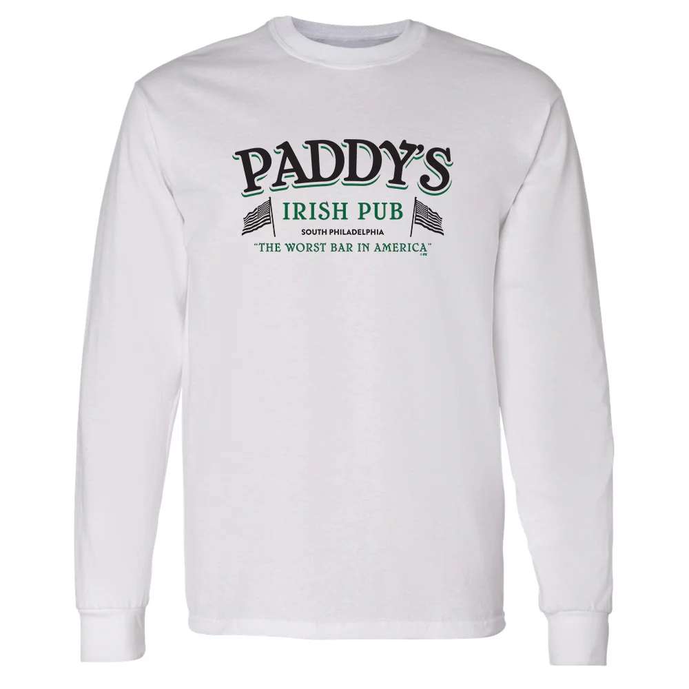 It's Always Sunny in Philadelphia Paddy's Pub Long Sleeve T-Shirt - Image 4