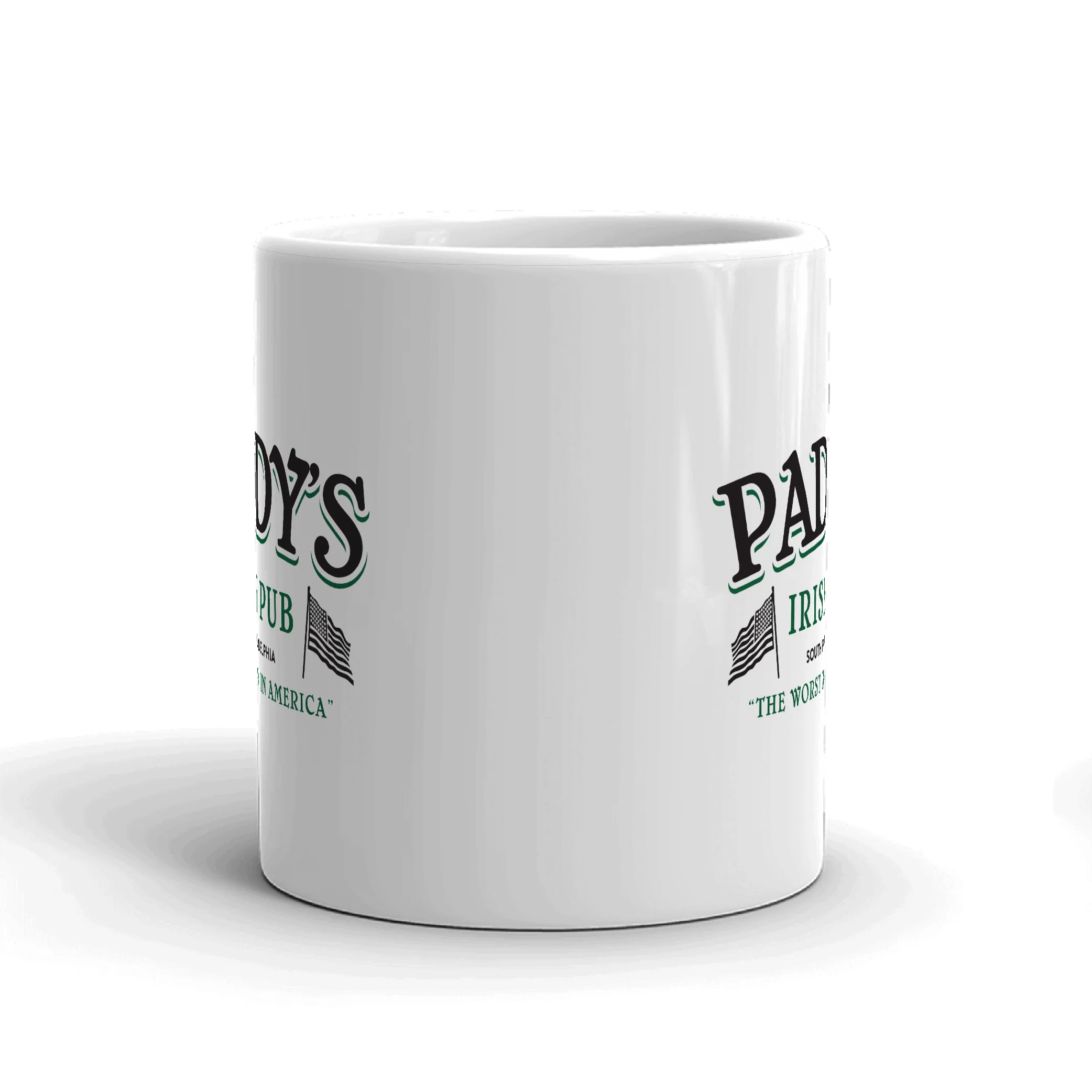 It's Always Sunny in Philadelphia Paddy's Pub White Mug - Image 3