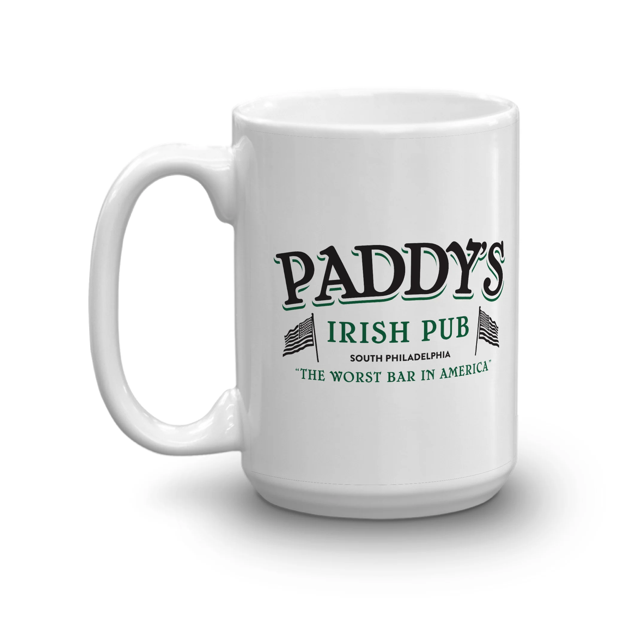 It's Always Sunny in Philadelphia Paddy's Pub White Mug - Image 5
