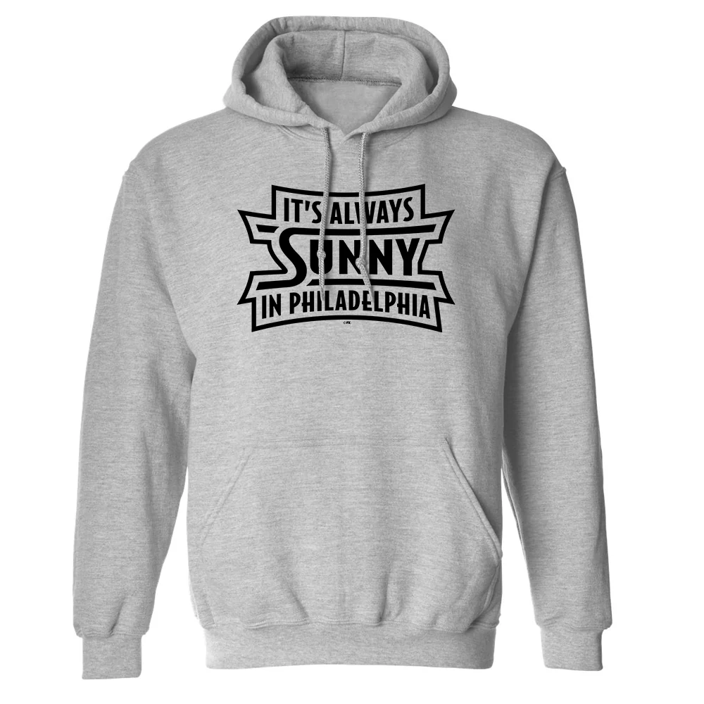 It's Always Sunny in Philadelphia Season 14 Logo Fleece Hooded Sweatshirt - Image 3
