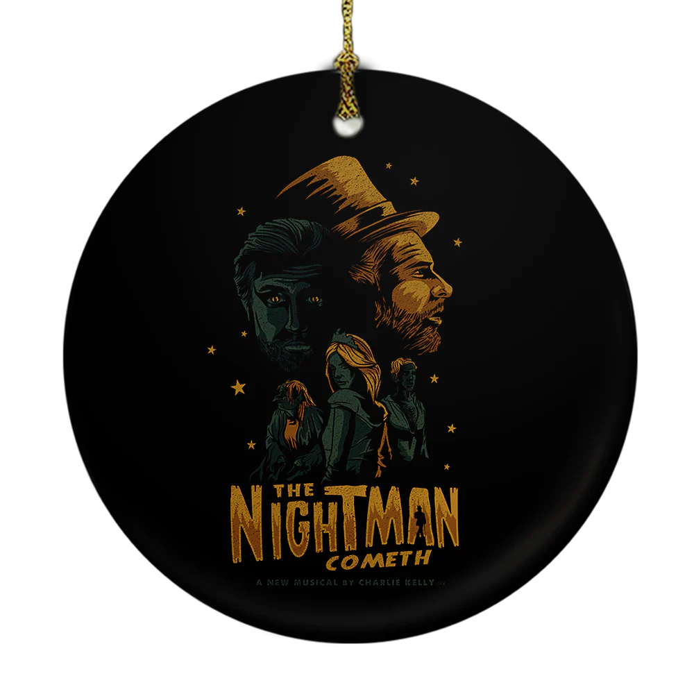 It's Always Sunny in Philadelphia The Nightman Cometh Double-Sided Ornament - Image 3