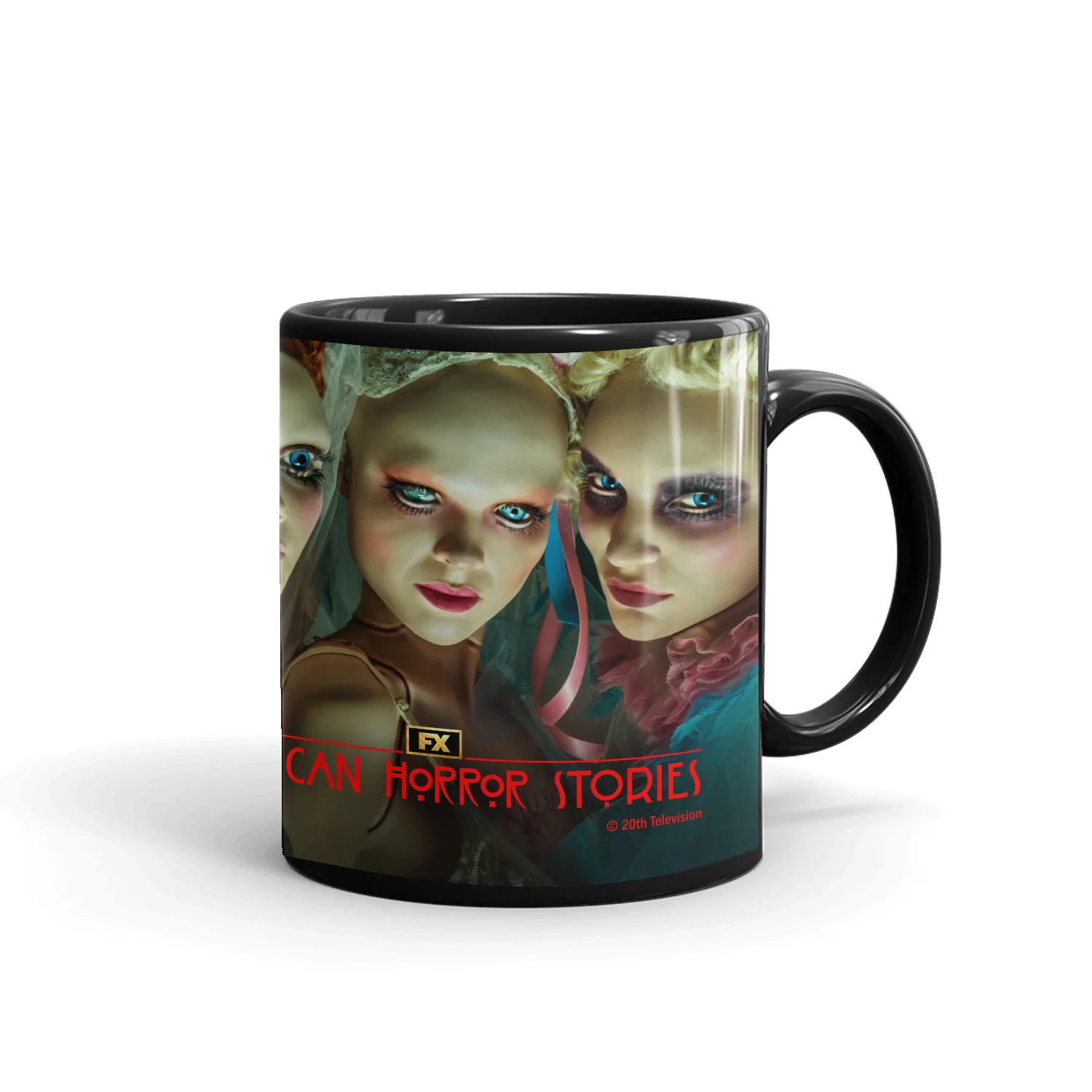 American Horror Stories Season 2 Key Art Black Mug - Image 4