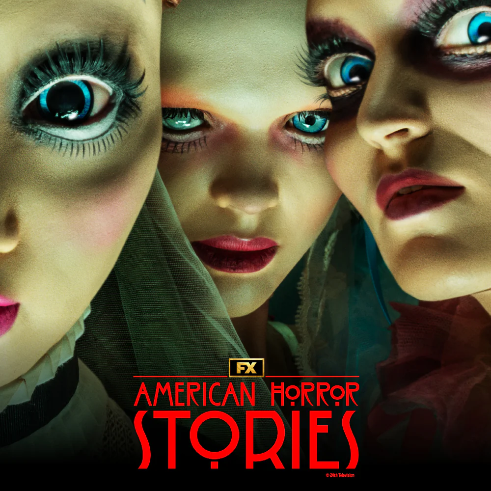 American Horror Stories Season 2 Key Art Sherpa Blanket - Image 4