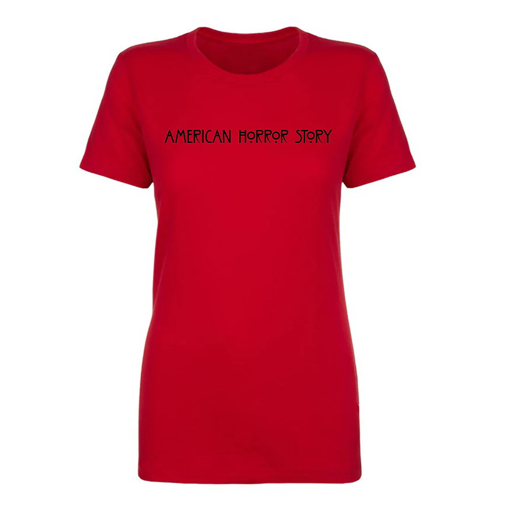American Horror Story Horizontal Logo Women's Short Sleeve T-Shirt