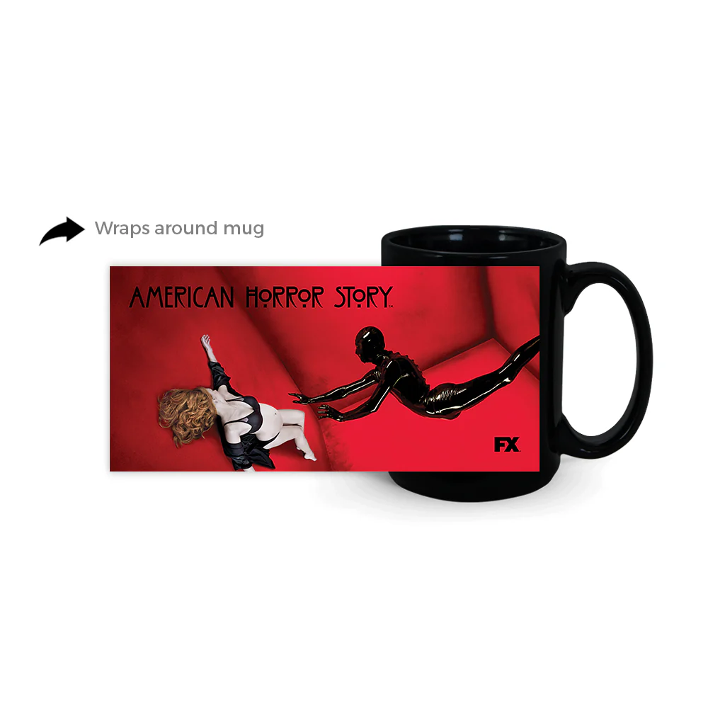 American Horror Story Murder House Black Mug