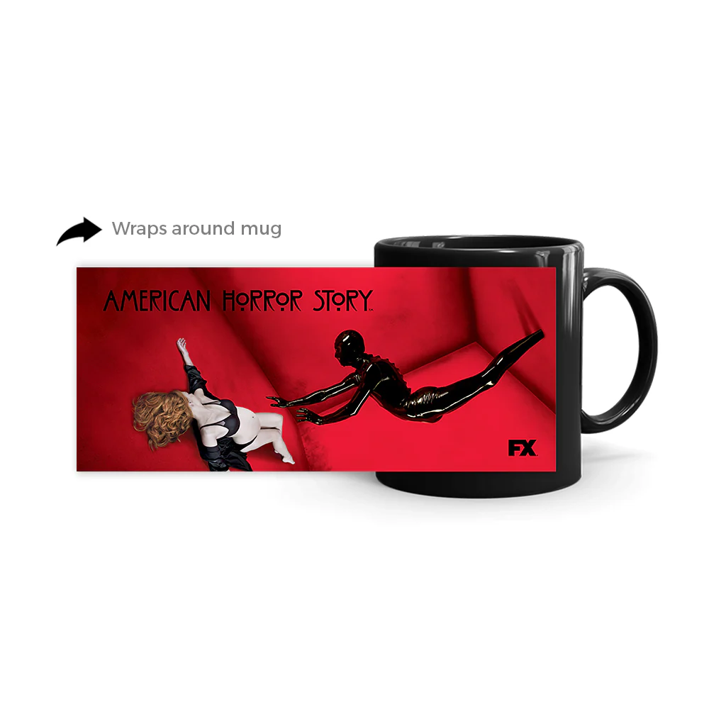 American Horror Story Murder House Black Mug - Image 3