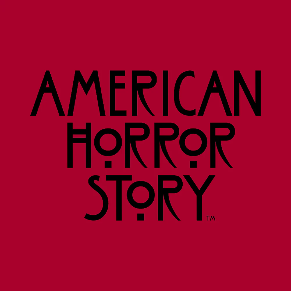 American Horror Story Stacked Logo Fleece Hooded Sweatshirt - Image 3
