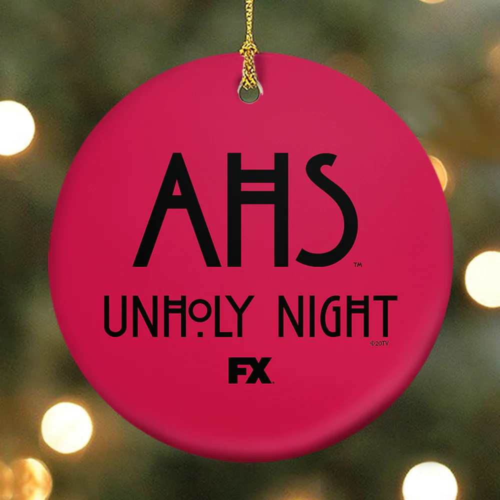 American Horror Story Unholy Night Double-Sided Ornament - Image 3