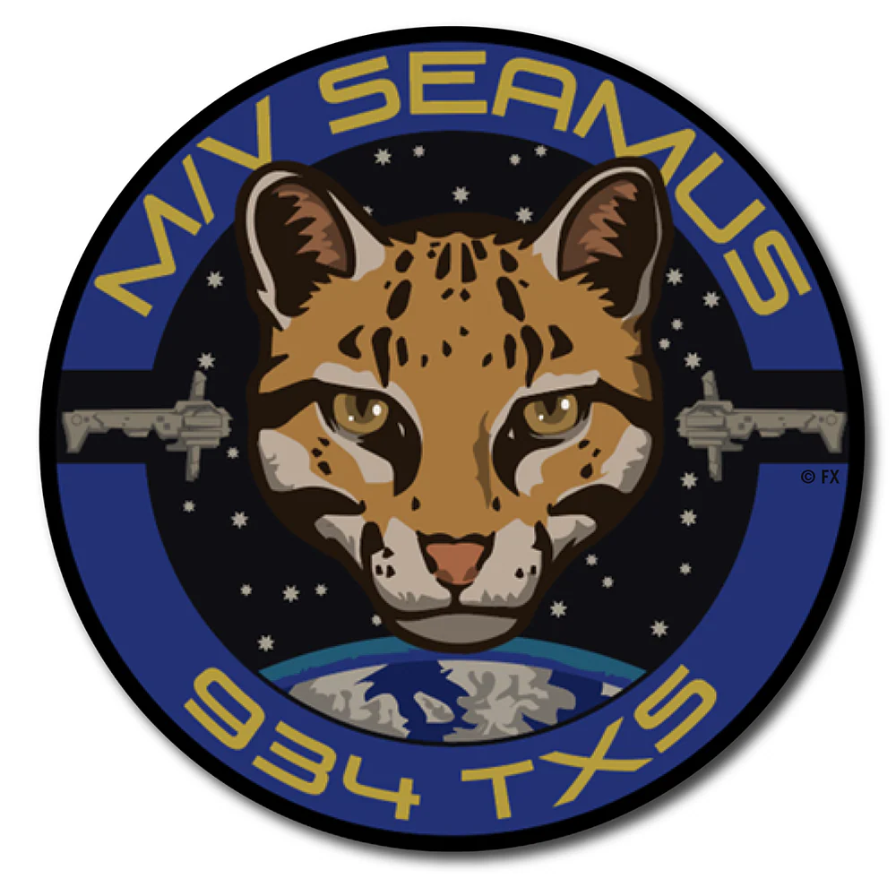 Archer M/V Seamus Die Cut Sticker - Image 2
