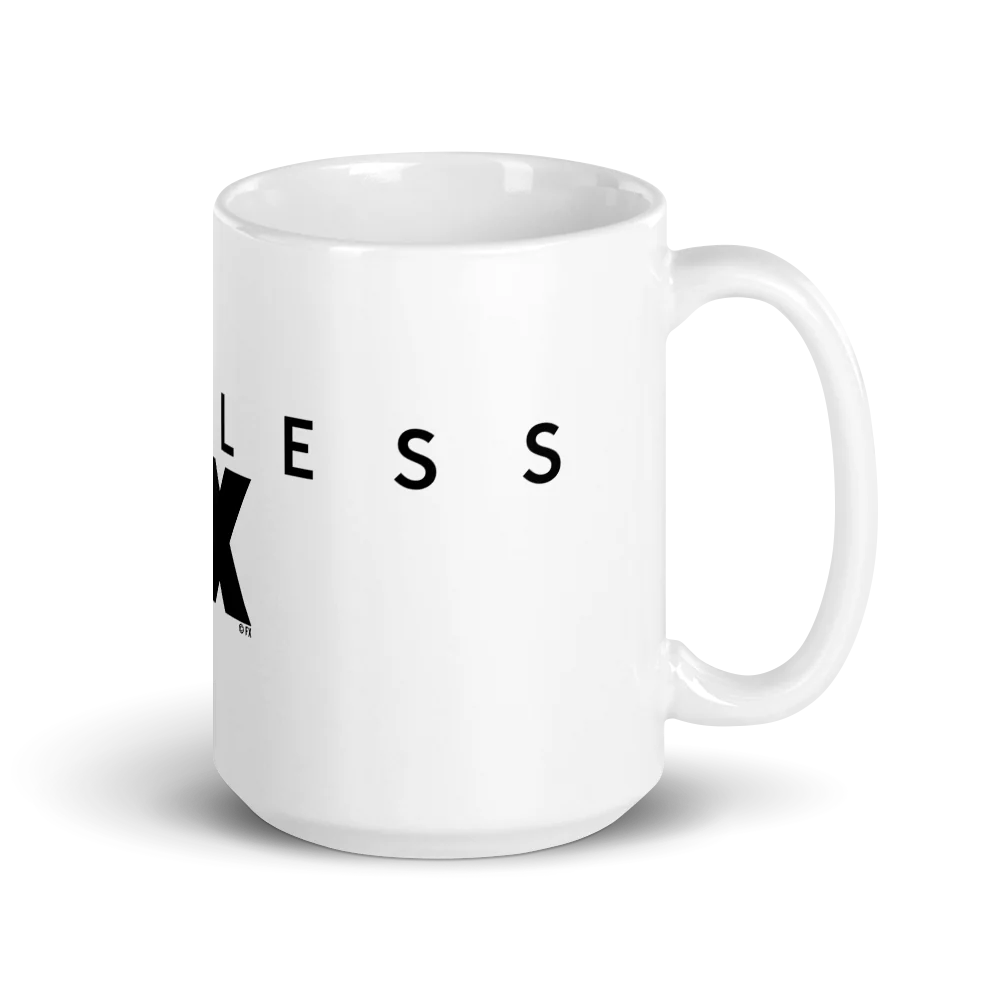 FX Fearless Logo White Mug - Image 6