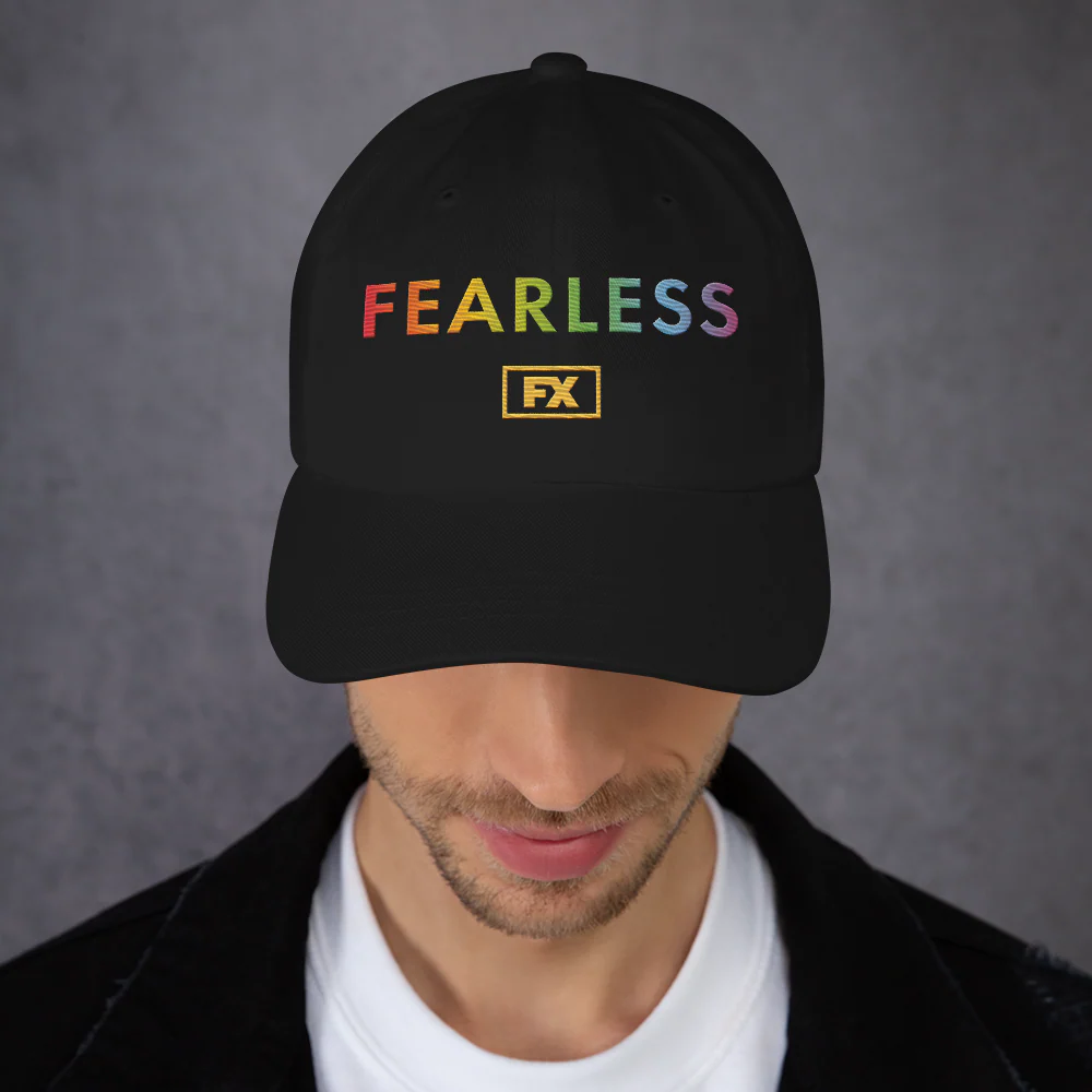 FX Fearless Pride Embroidered Dad Hat - Image 2