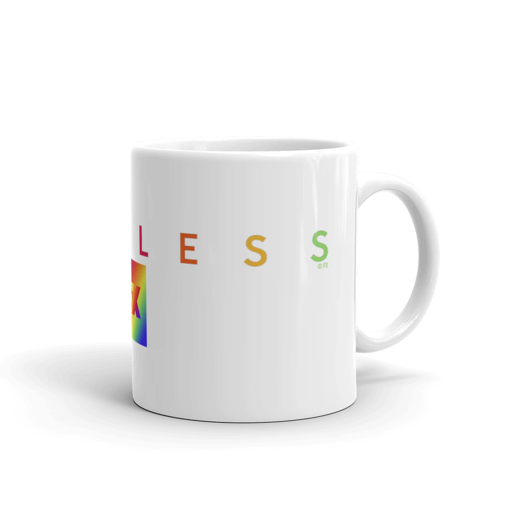 FX Pride Logo White Mug - Image 3