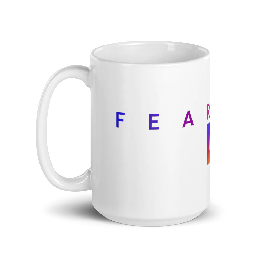 FX Pride Logo White Mug - Image 4
