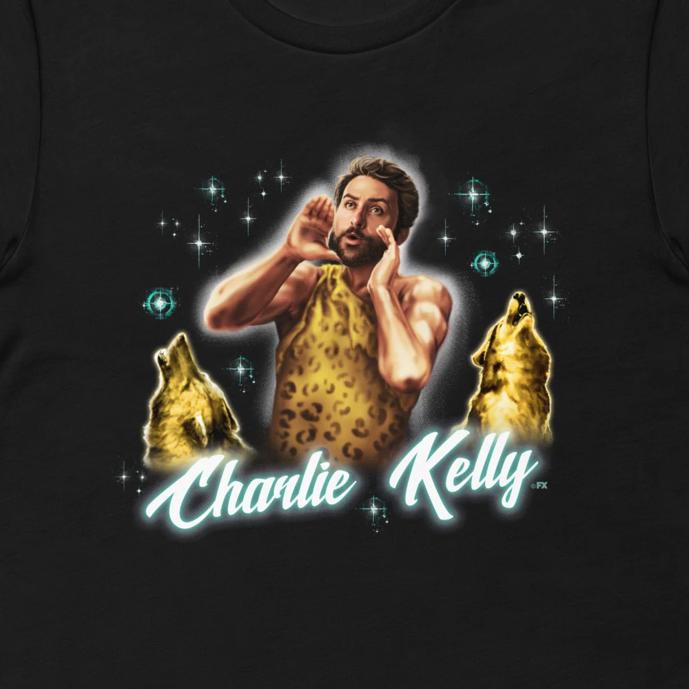 It's Always Sunny in Philadelphia Charlie Kelly Adult T-Shirt - Image 2