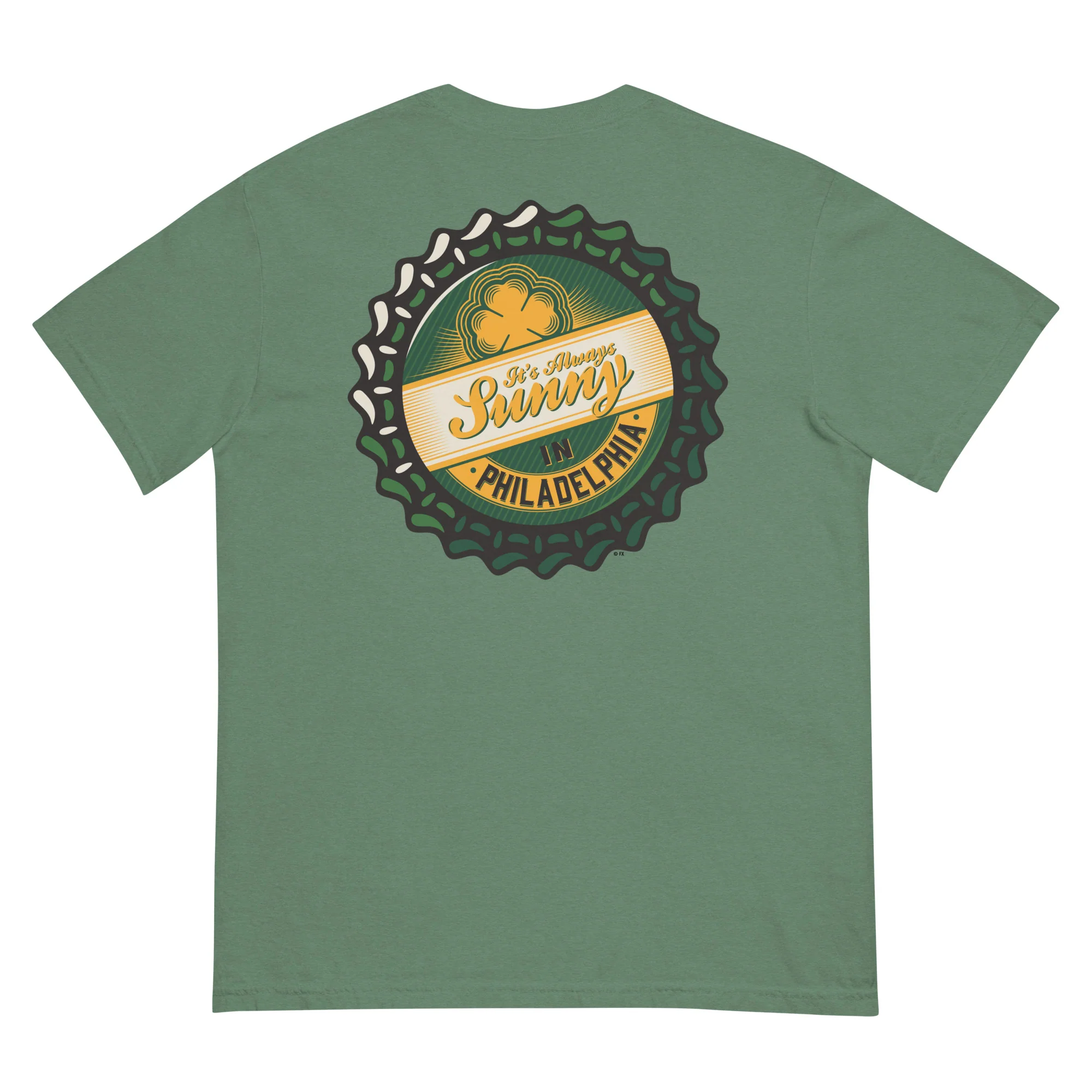 It’s Always Sunny In Philadelphia Comfort Colors T-Shirt Bottle Paddy's Pub - Image 2