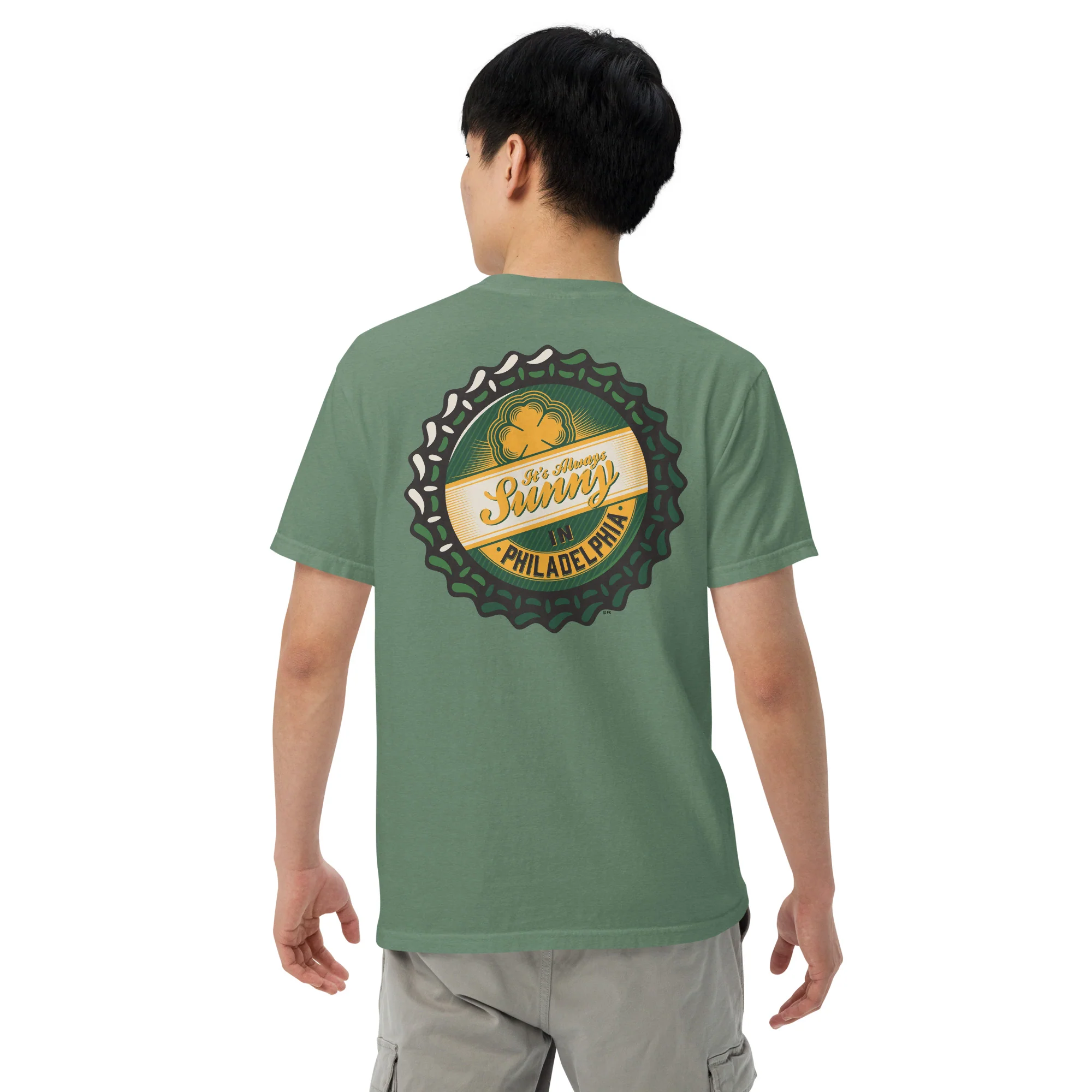 It’s Always Sunny In Philadelphia Comfort Colors T-Shirt Bottle Paddy's Pub - Image 7