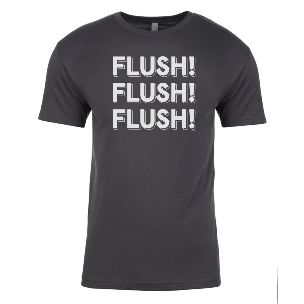 It's Always Sunny in Philadelphia Flush Adult Short Sleeve T-Shirt