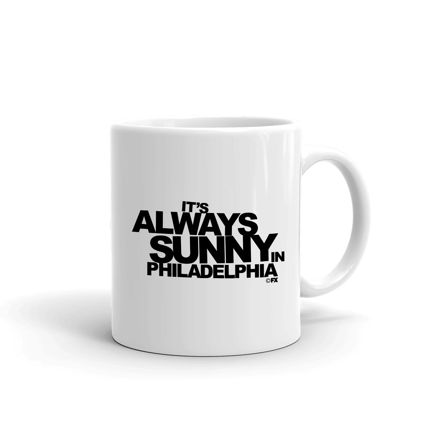 It's Always Sunny in Philadelphia Flush White Mug - Image 3