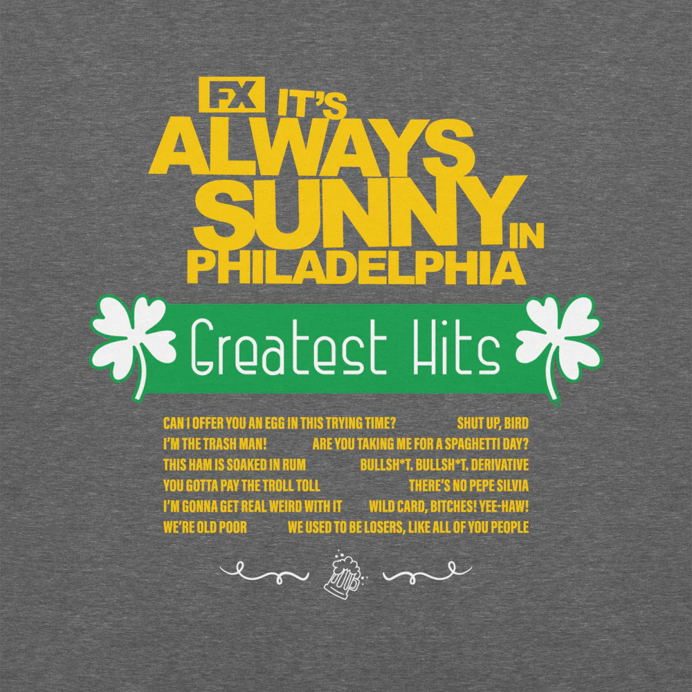 It's Always Sunny in Philadelphia Hoodie Greatest Hits - Image 3