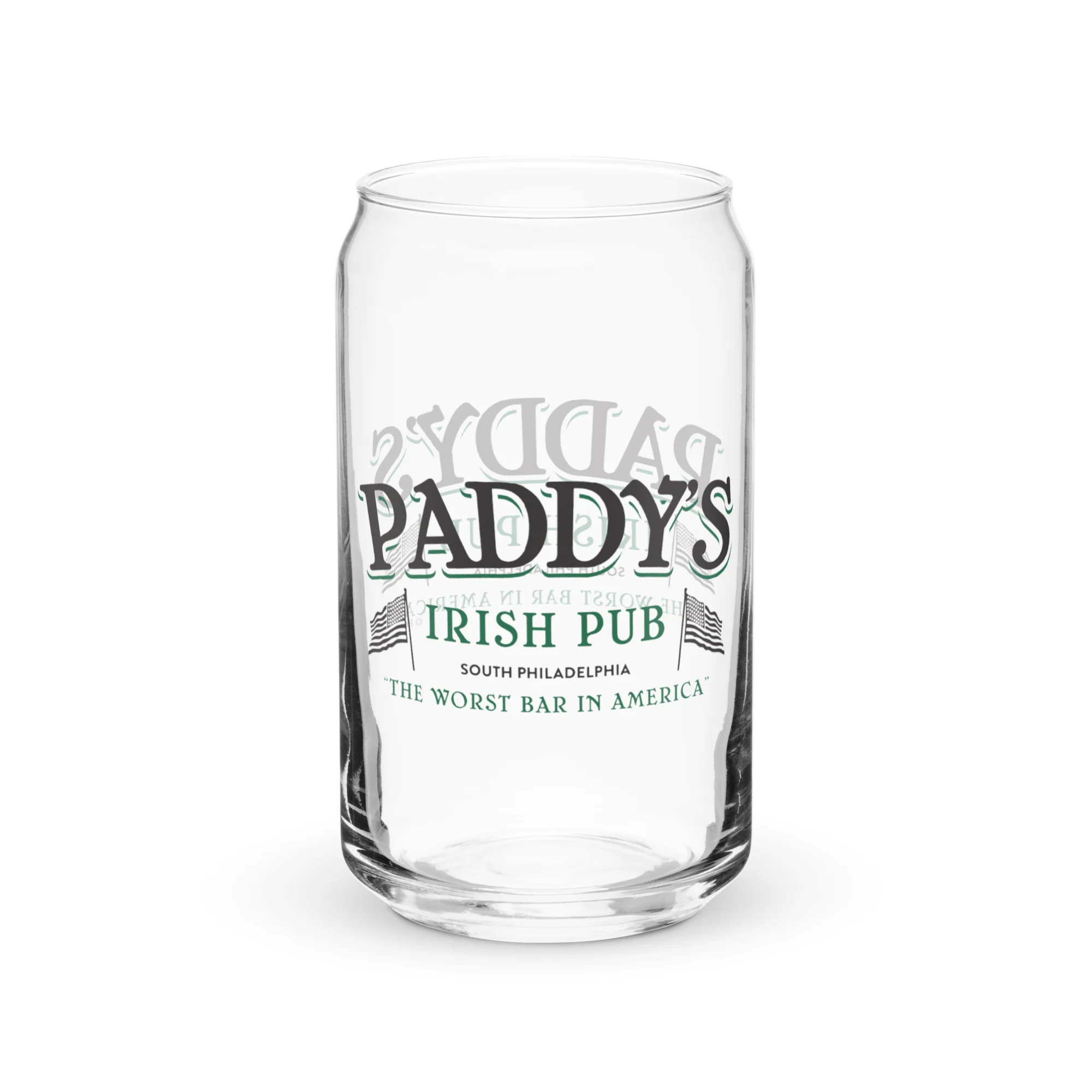 It's Always Sunny in Philadelphia It's Always Sunny Paddy's Pub Can-Shaped Glass