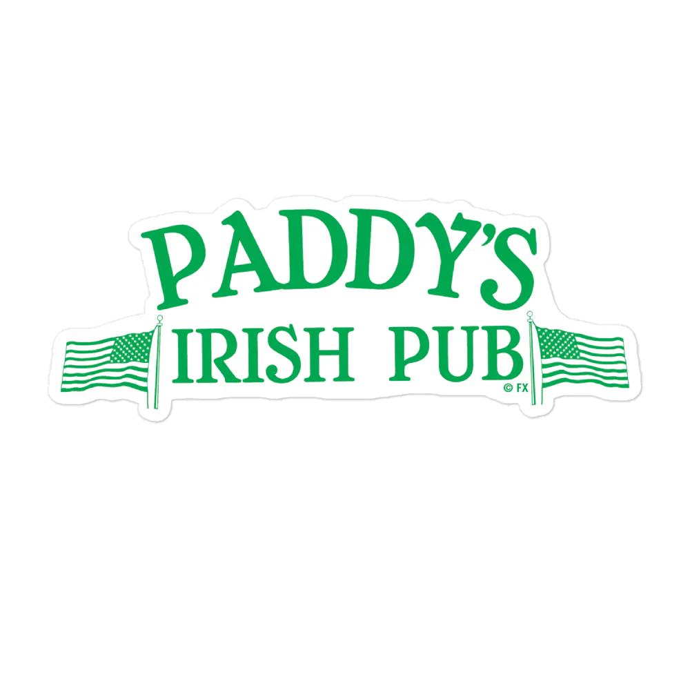 It's Always Sunny in Philadelphia Paddy's Pub Die Cut Sticker