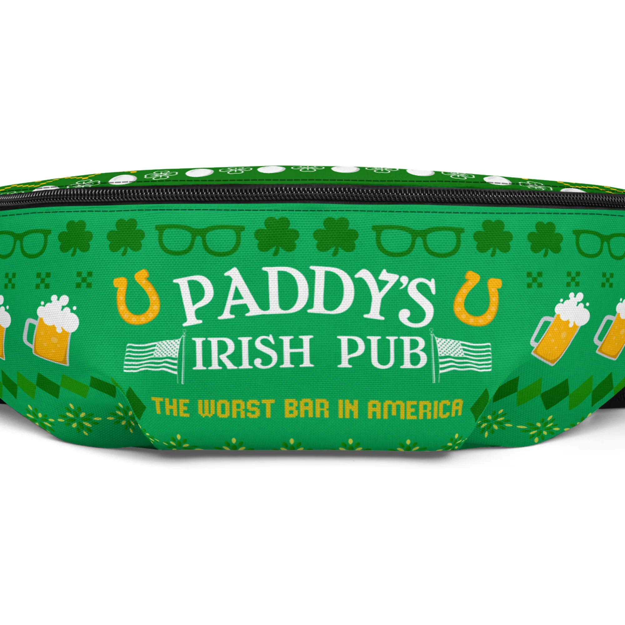 It's Always Sunny in Philadelphia Paddy's Pub St. Patrick's Day Premium Fanny Pack - Image 2