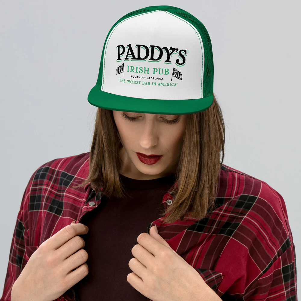 It's Always Sunny in Philadelphia Paddy's Pub Trucker Hat - Image 3