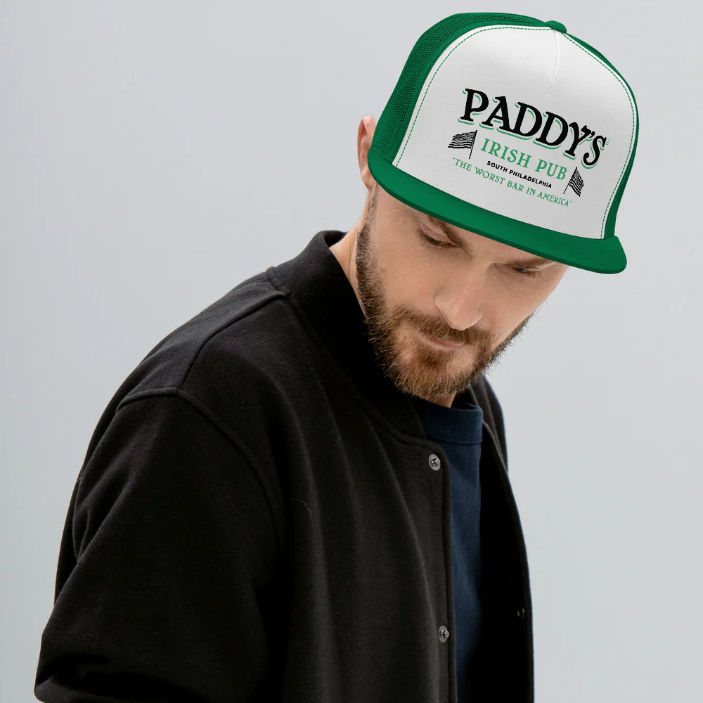 It's Always Sunny in Philadelphia Paddy's Pub Trucker Hat - Image 4