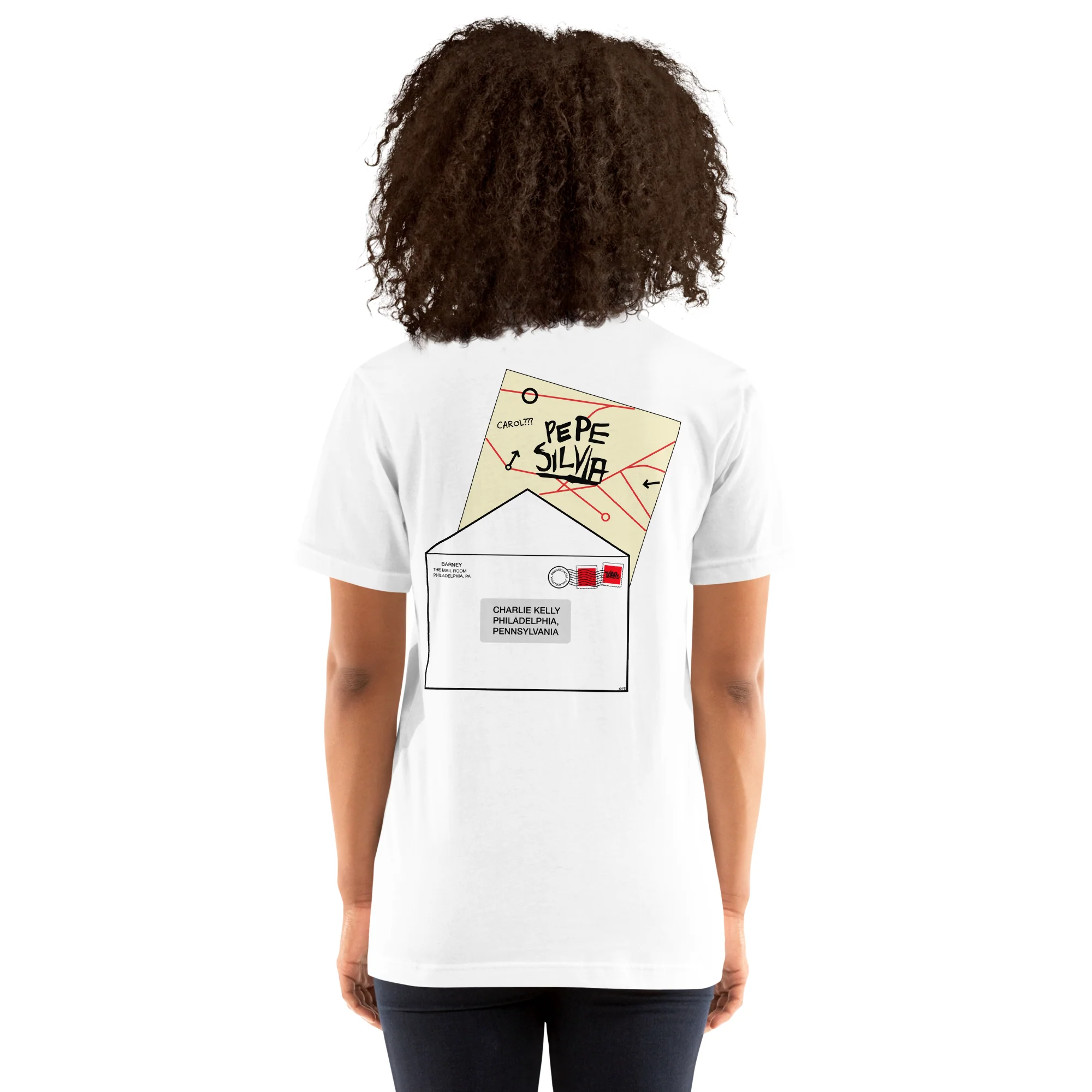 It's Always Sunny in Philadelphia Pepe Silvia T-shirt - Image 7