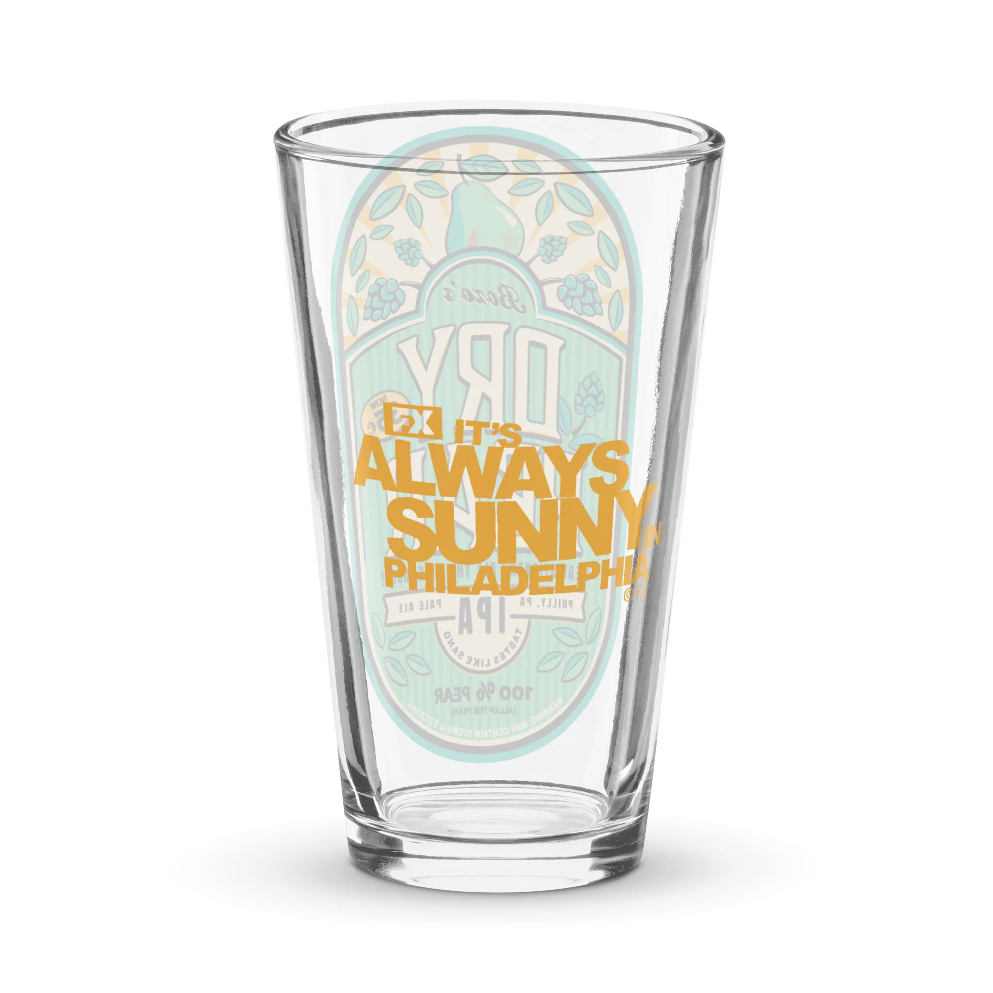 It’s Always Sunny In Philadelphia Pint Glass Paddy's Pub - Image 2