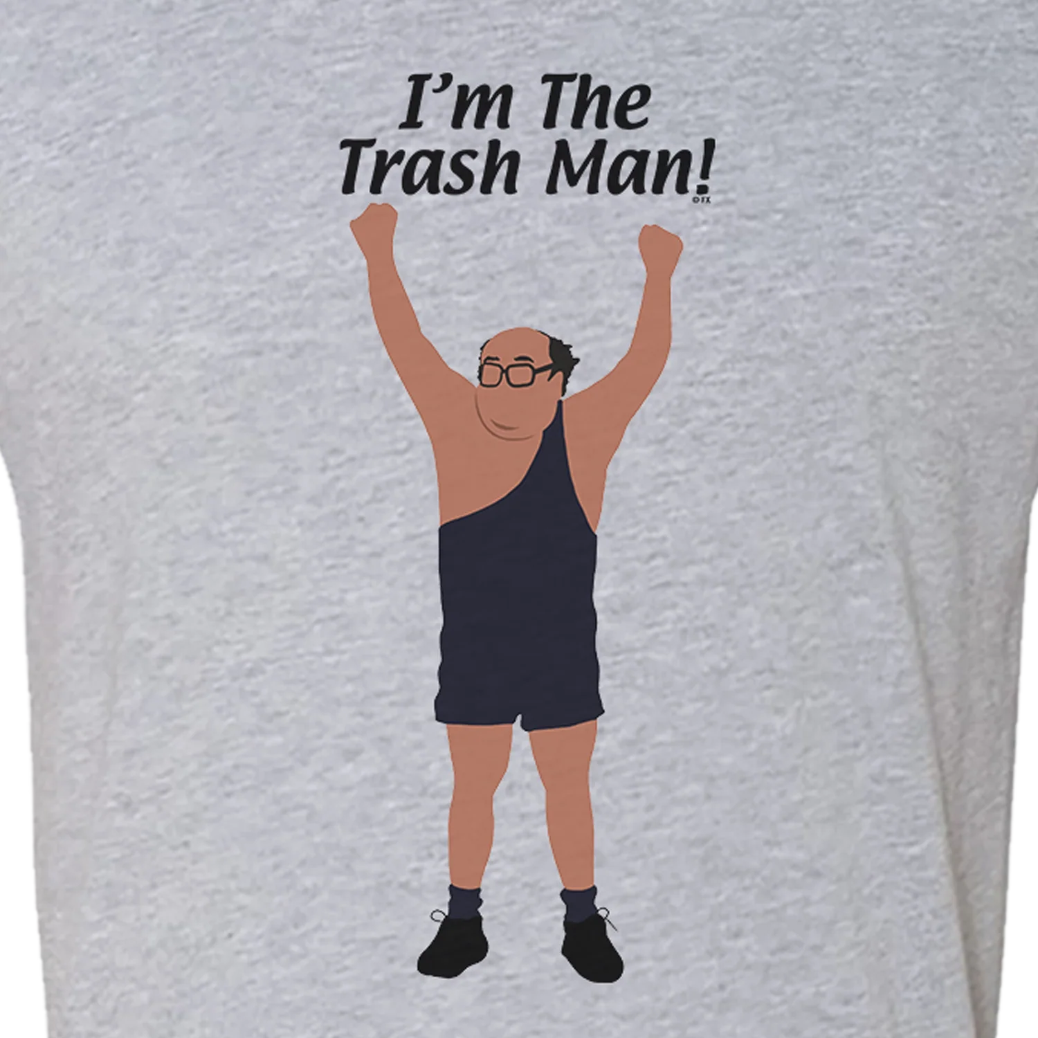 It's Always Sunny in Philadelphia Trashman Adult Short Sleeve T-Shirt - Image 2