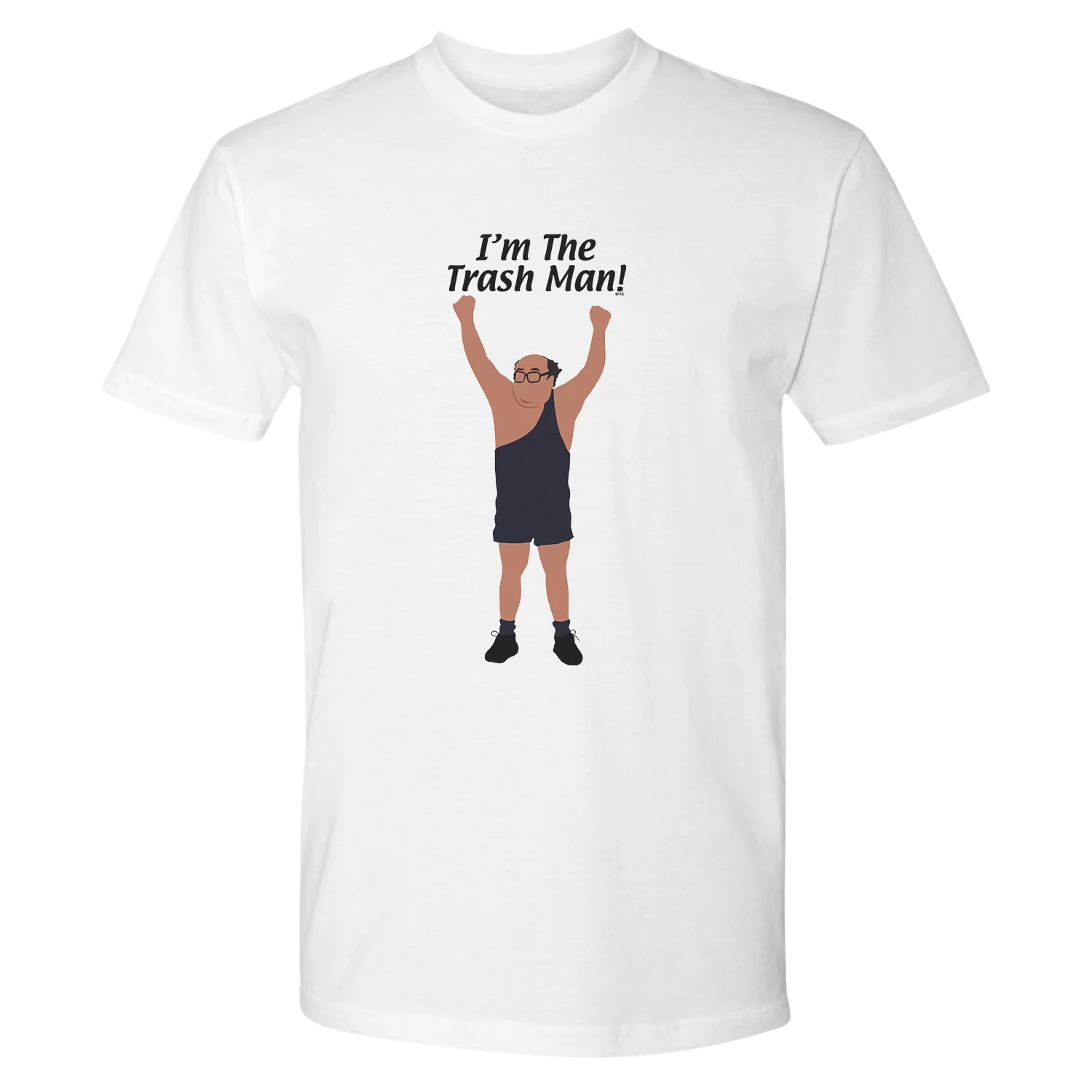 It's Always Sunny in Philadelphia Trashman Adult Short Sleeve T-Shirt - Image 5