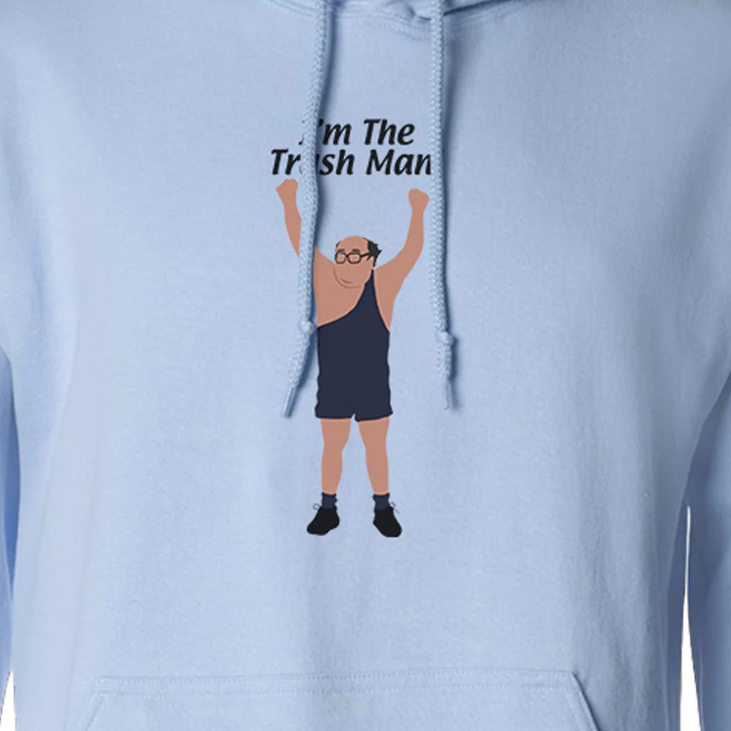 It's Always Sunny in Philadelphia Trashman Fleece Hooded Sweatshirt - Image 2
