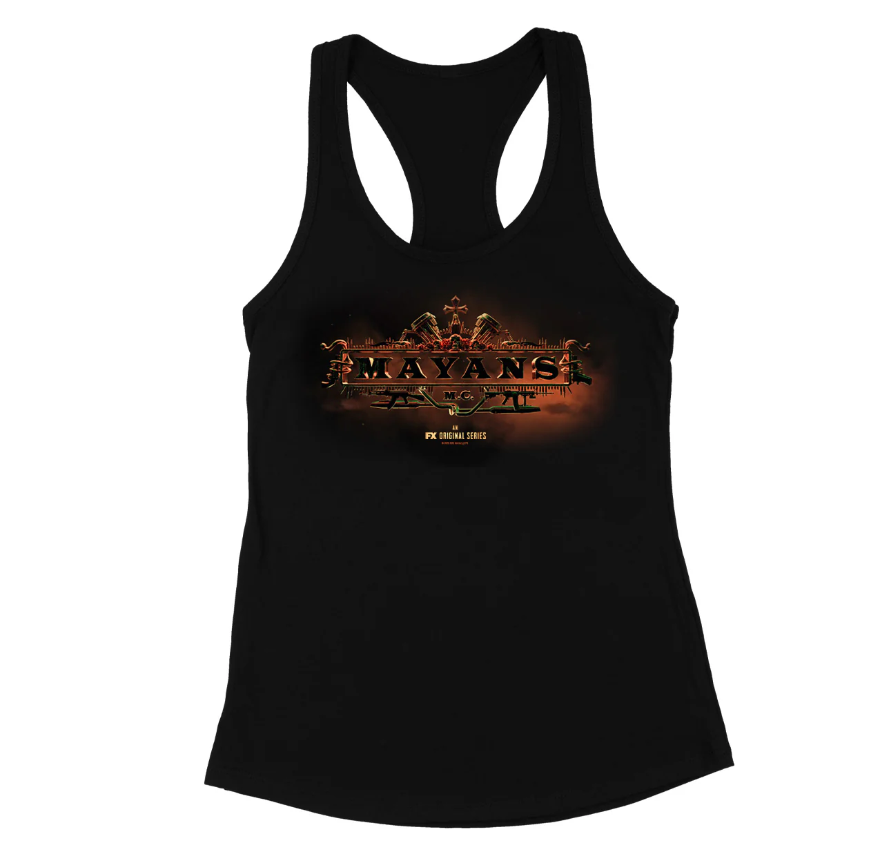 Mayans M.C. Art Women's Racerback Tank Top