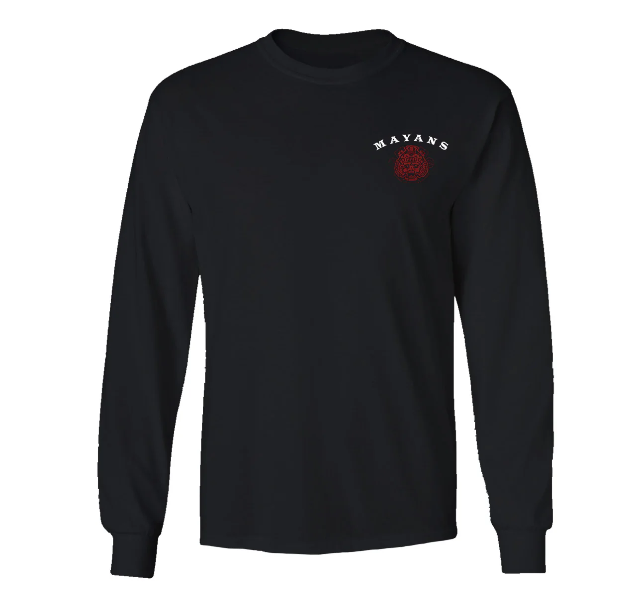 Mayans M.C. Cross Adult Long Sleeve T-Shirt - Image 2