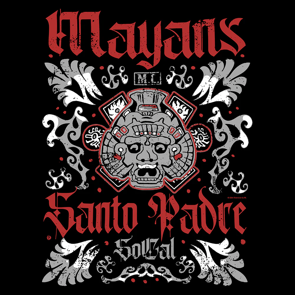 Mayans M.C. Embellish Adult Short Sleeve T-Shirt - Image 3