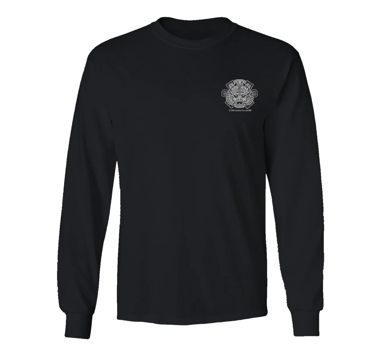 Mayans M.C. Embellish Cross Adult Long Sleeve T-Shirt - Image 2