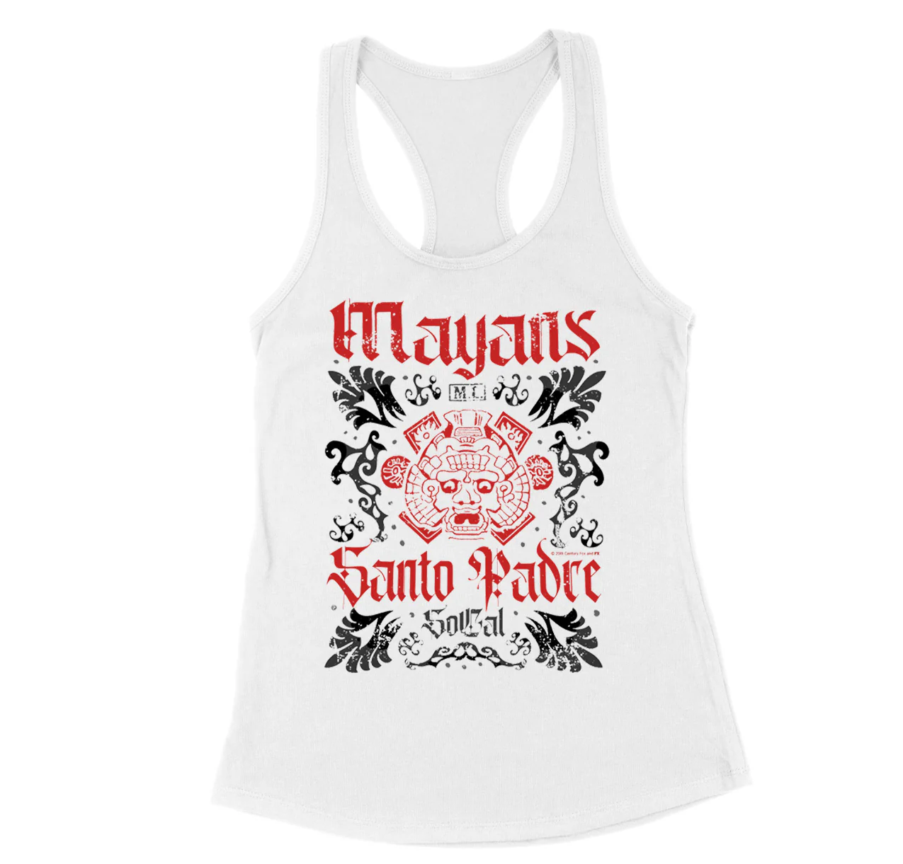 Mayans M.C. Embellish Women's Racerback Tank Top - Image 2