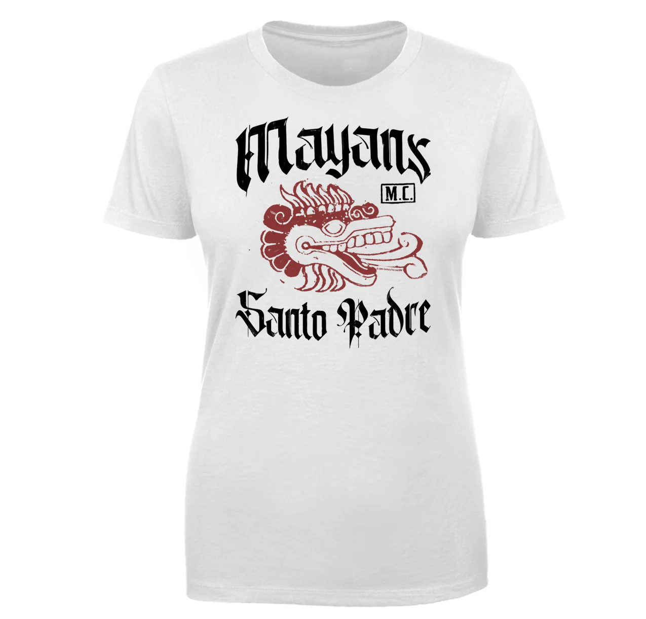 Mayans M.C. Santo Padre Snake Head Women's Short Sleeve T-Shirt