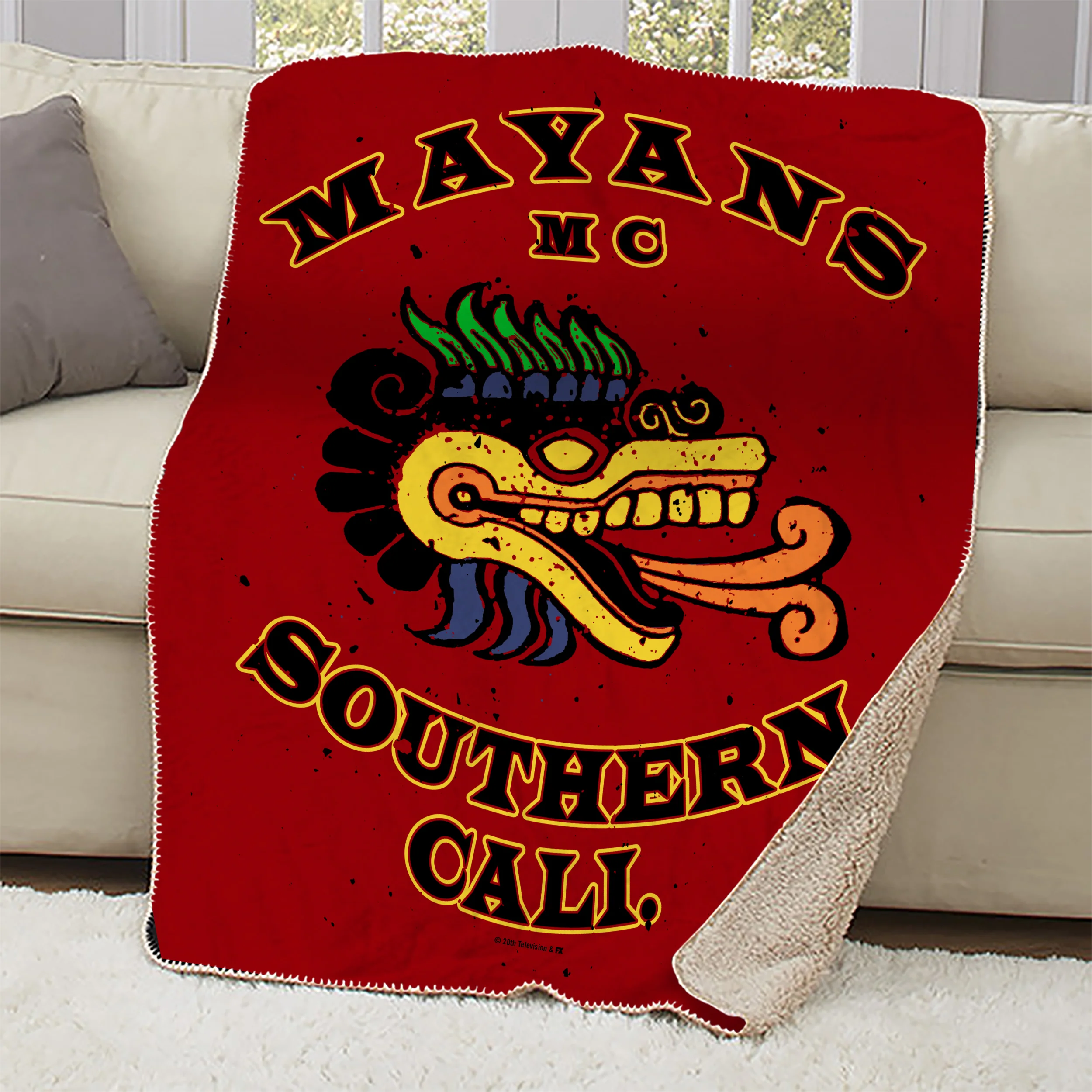 Mayans M.C. Southern Cali Sherpa Blanket
