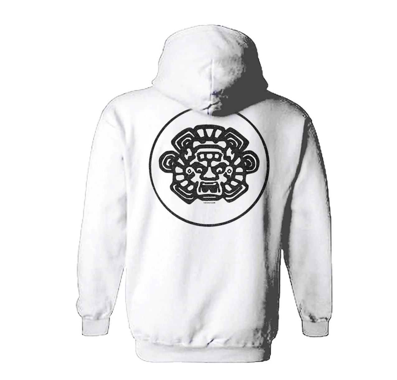 Mayans M.C. Statue Fleece Hooded Sweatshirt - Image 3