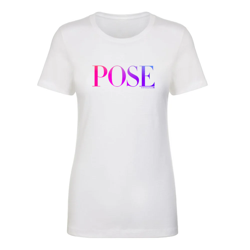 POSE Rainbow Logo Women's Short Sleeve T-Shirt