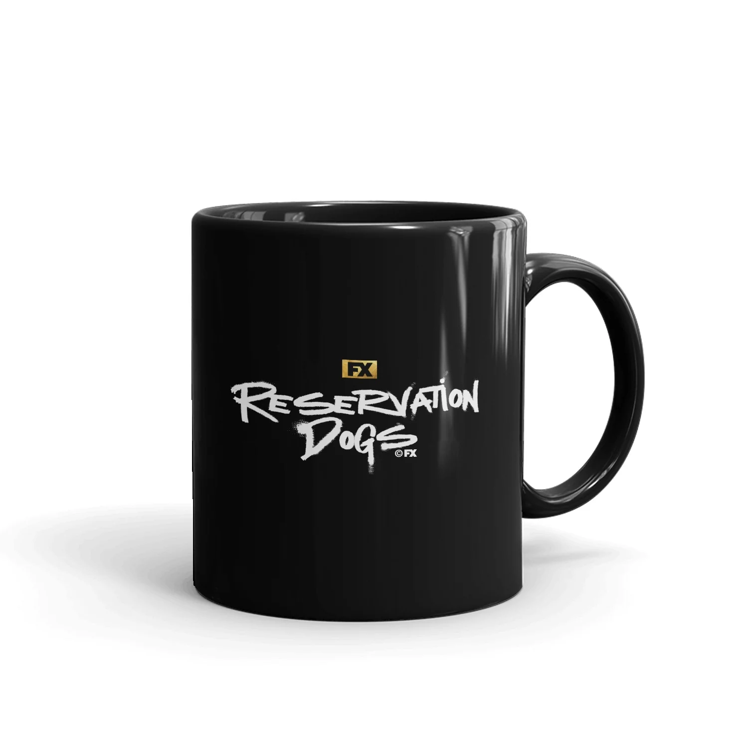 Reservation Dogs Black Logo Mug - Image 3