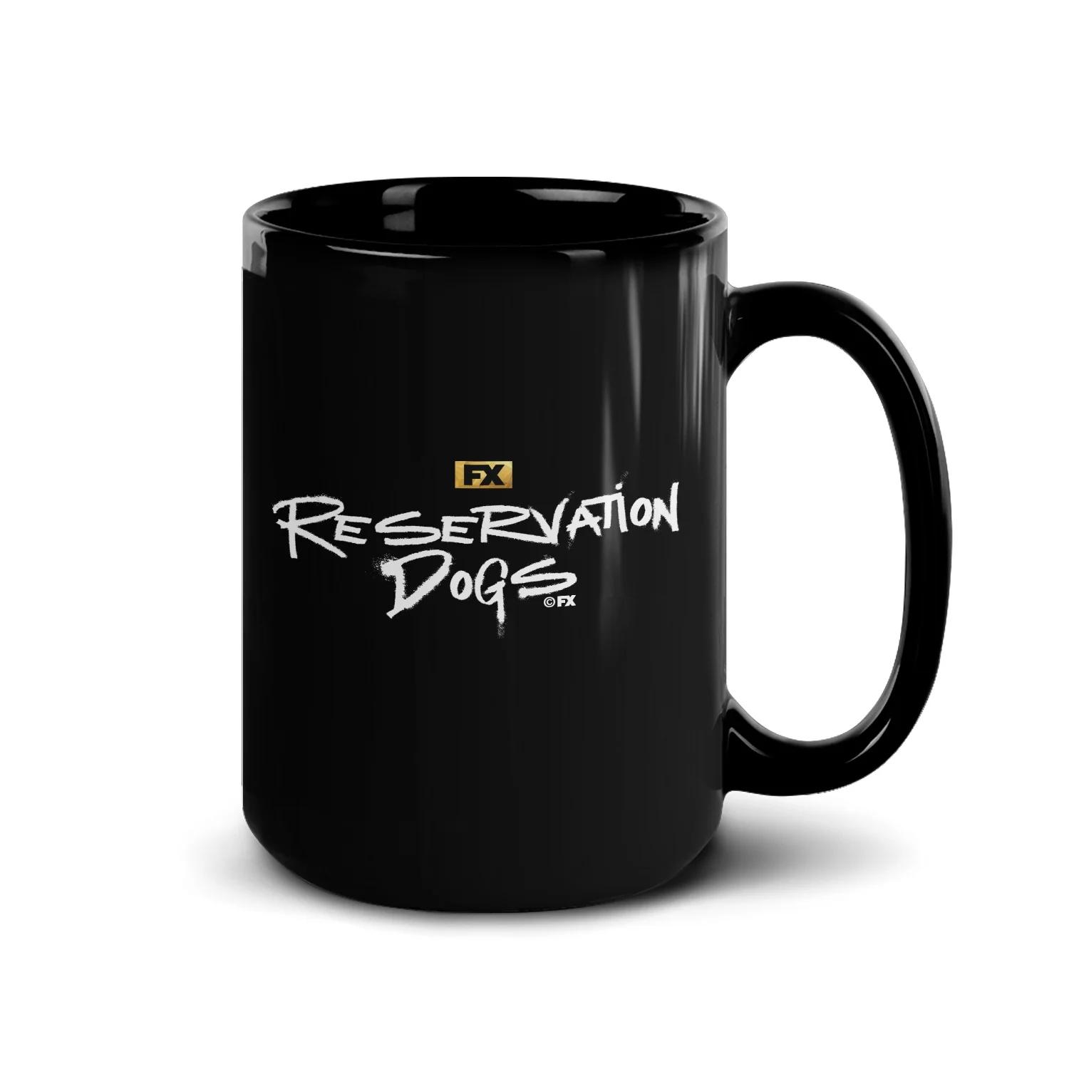 Reservation Dogs Black Logo Mug - Image 5