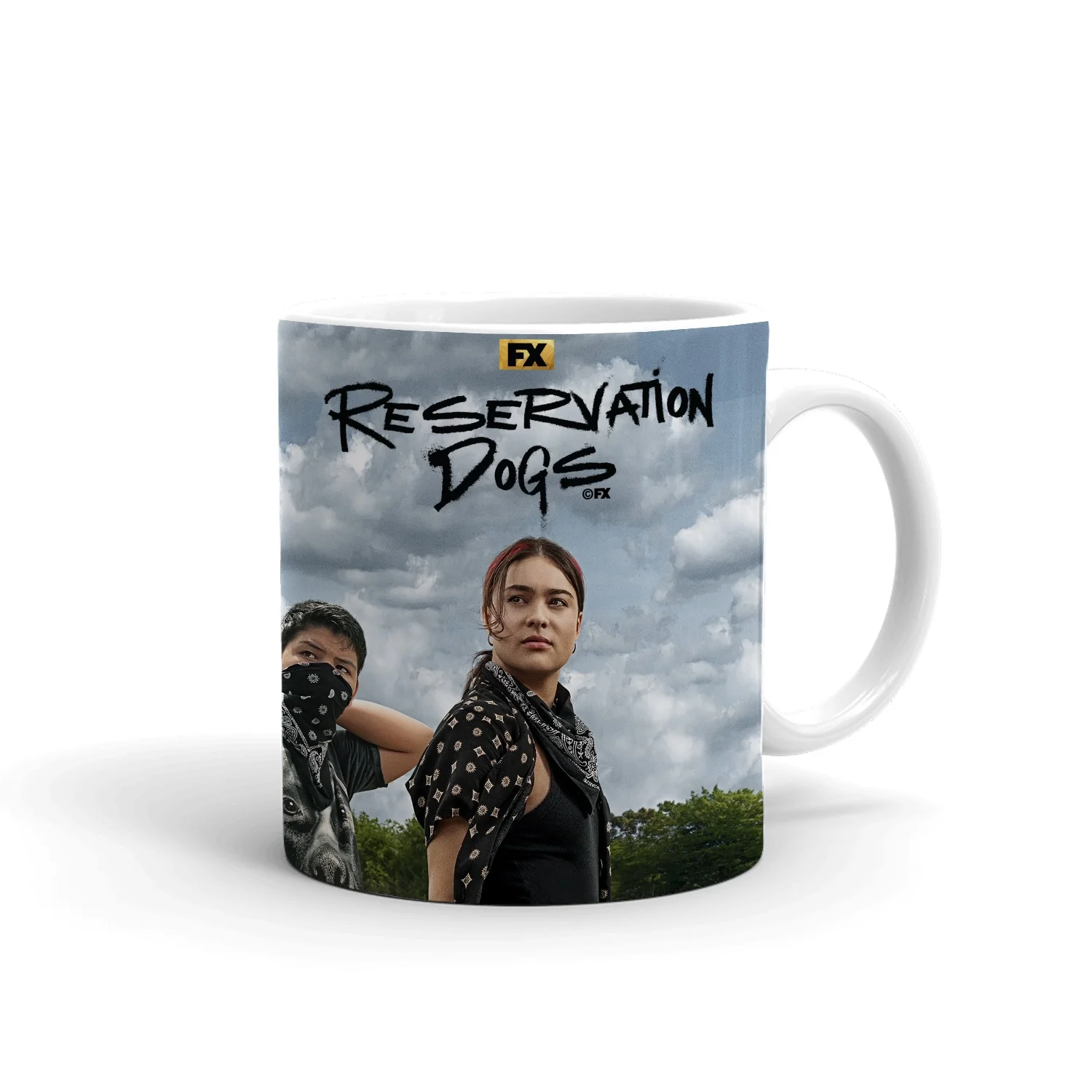 Reservation Dogs Season 1 Key Art Wrap Mug - Image 4