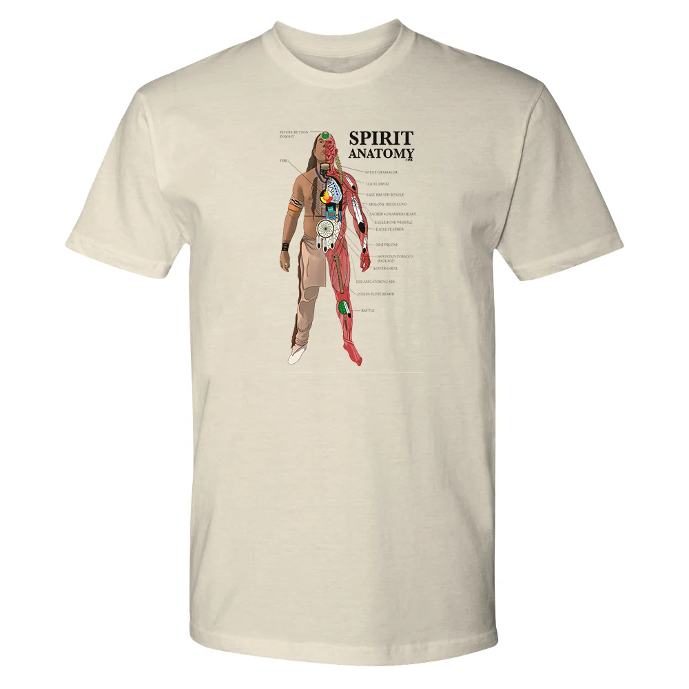 Reservation Dogs Spirit Anatomy Adult Short Sleeve T-Shirt - Image 3