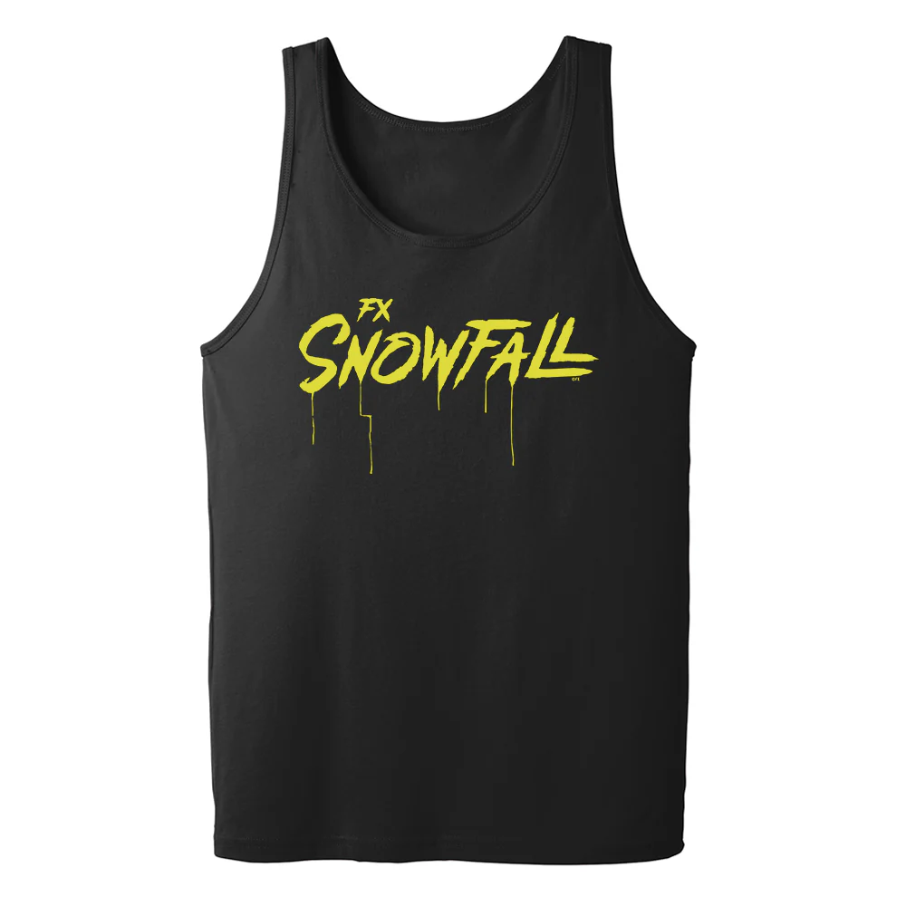 Snowfall Drip Logo Adult Tank Top